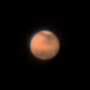 Mars am 27.1.2010 00:00 Uhr MEZ