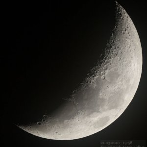 Mond vom 21.03.2010