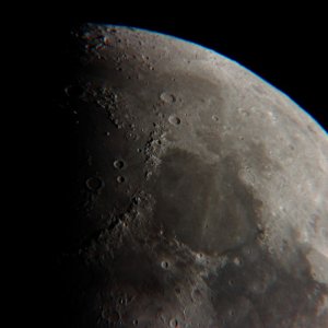 Mond - im 80/600 (2x Barlow)