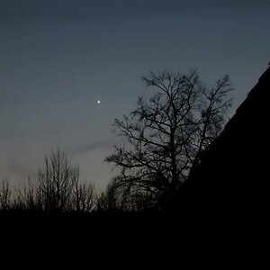 Venus und Merkur über dem Harz