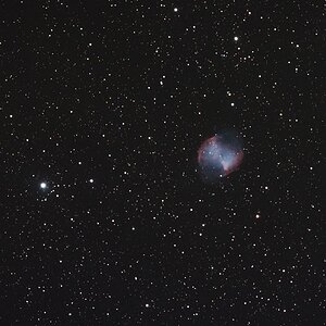 M27 mit Skywatcher ED 100/900 und SBIG ST 8300C