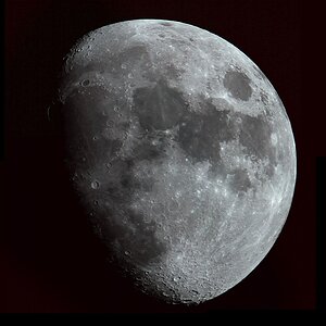 Mond, Canon- HD-Video und Registax