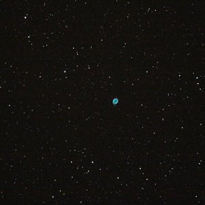 M57 - erster Deep-Sky versuch mit einfachem Setup