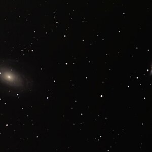 M81 und M82 vom Wochenende
