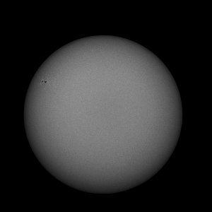 Sonnenflecken 11.07.2010
