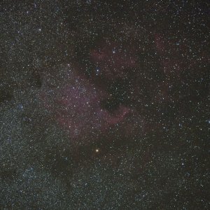 NGC7000 Übersicht bei 135mm