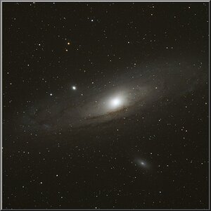 Widefield-Aufnahme M31 + Kollegen