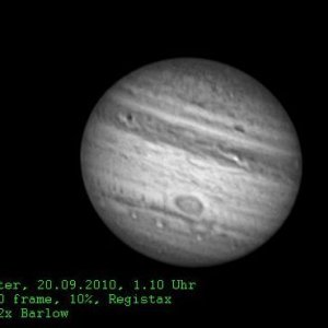 Jupiter, SW, 20.Sep.2010