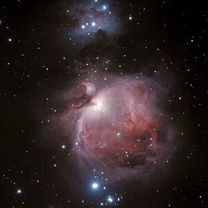 M 42 ein früher Orionnebel