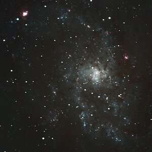 Zentrum von M33