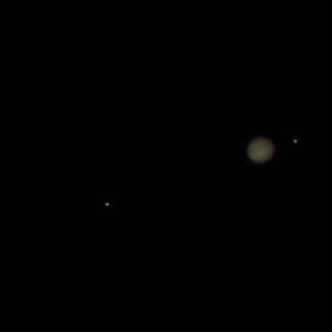 Jupiter mit 4 Monden