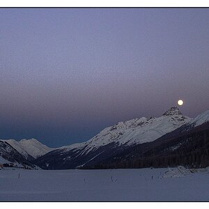 Vollmond aus den Bergen (2)