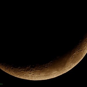 Mond mit Tele