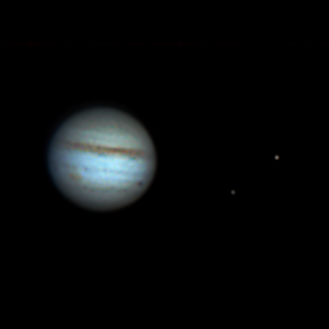 Jupiter mit Monden