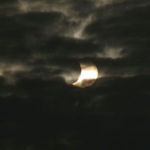 Sonnenfinsternis 4.1.2011 über Münster