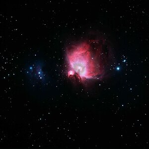 M42 und NGC1977 vom 13.11.10