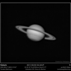 Saturn am 3.1.2011