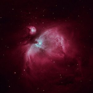 Test für Hubble-palette M-42