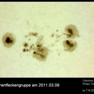 Sonnenfleckengruppe 09.03