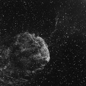 IC443:Die Qualle bei fast Vollmond mit 180 Minuten