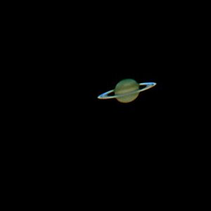 Saturn am 02.04.11 - Mein erstes Astrofoto :)