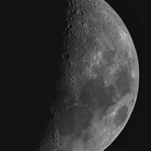 Mondpanorama mit Webcam