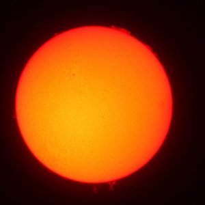 Sonne vom 17.04.2011