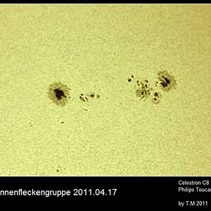 Sonnenflecken 17.04
