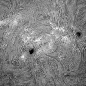 sonnenflecken 11193 mit weniger Brennweite