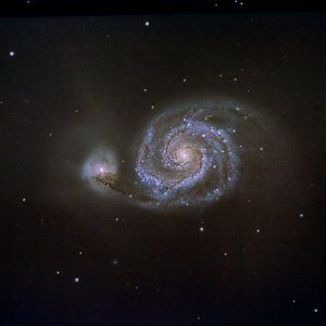 M51 mit DSLR