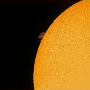 Sonne am 22.5.2011