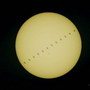 ISS Sonnentransit vom 22.5.2011
