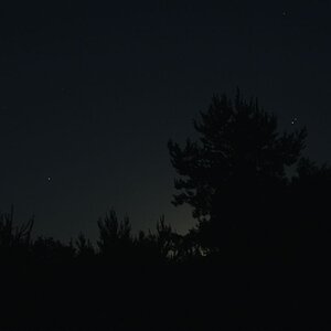 Porrima, Mond, Saturn
