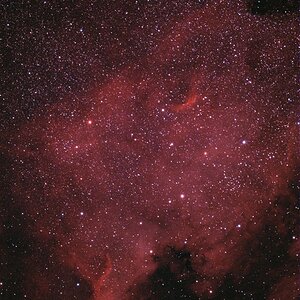 NGC 7000 mit Quadruplett