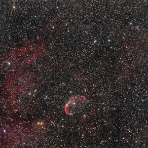NGC 6888 und Umgebung