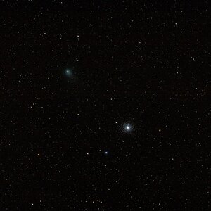Komet Garradd gestern Nacht