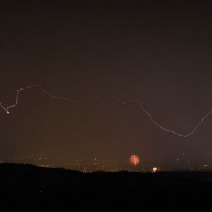 Gewitter + Feuerrwerk