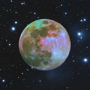 Mond von 11/09/2011 im saturated RGB