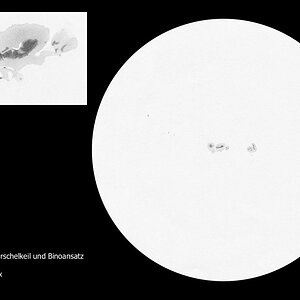 Sonnenzeichnung vom 28.9.2011