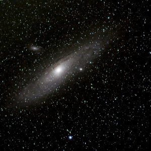 Andromeda, rein manuell nachgeführt