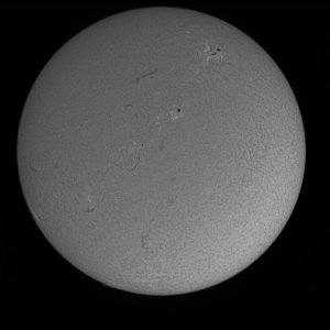 Sonnenflecken vom 02.10.2011