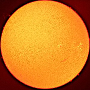 H-Alpha Sonne 2.10.
