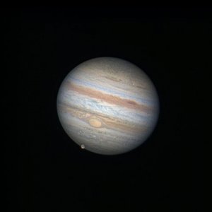 Jupiter mit Ganymed 26.09.11