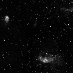 NGC7635 in H-Alpha vom 15.10.2011