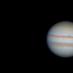 Jupiter mit Mond