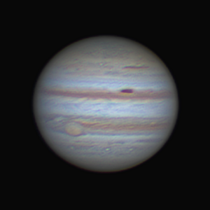 Jupiter mit Videokamera