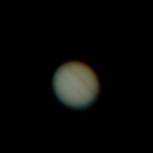 Jupiter am 17.1.2012 um 18.15 Uhr