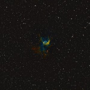 NGC2359 - Entennebel in Ha und OIII