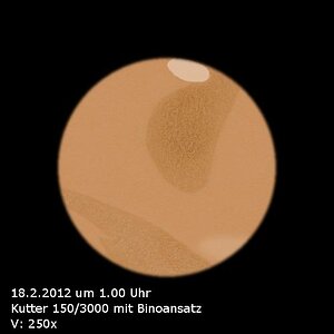 Marszeichnung vom 18.2.2012
