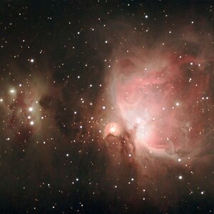 Erstes Autoguiding am Orion (M42)